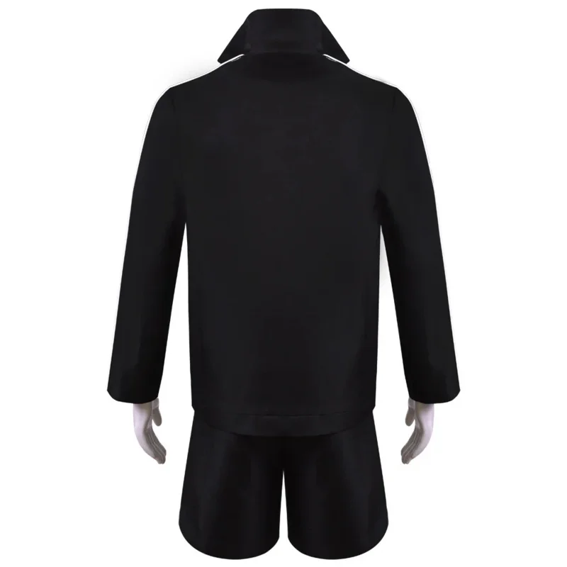 

ss13Anime Call of The Night Yamori Kou Косплей Костюм Черный Костюм Куртка Шорты Наряд Yofukashi No Uta Мужчины Нанакуса Назуна парик