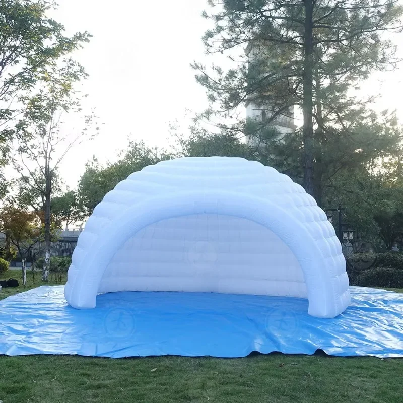 

Outdoor igloo balloon plastic air form bubble inflatable garden residential glowing igloo dome