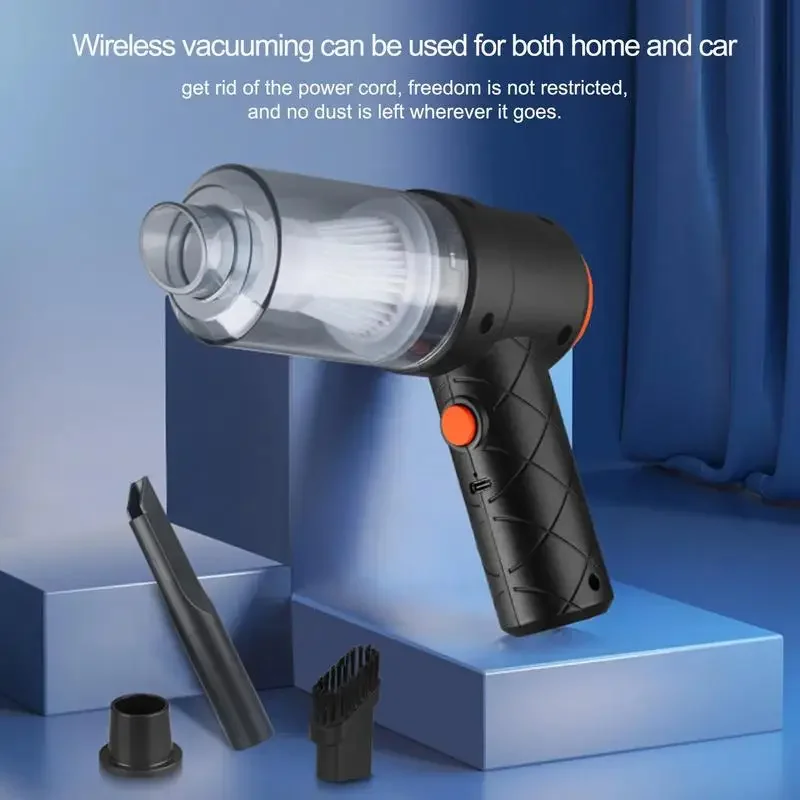 Xiaomi Youpin Wireless Car Vacuum Cleaning Blowable Auto Vacuums Car Dual Use Mini Vacuum Cleaners Cordless Handheld Home Tool