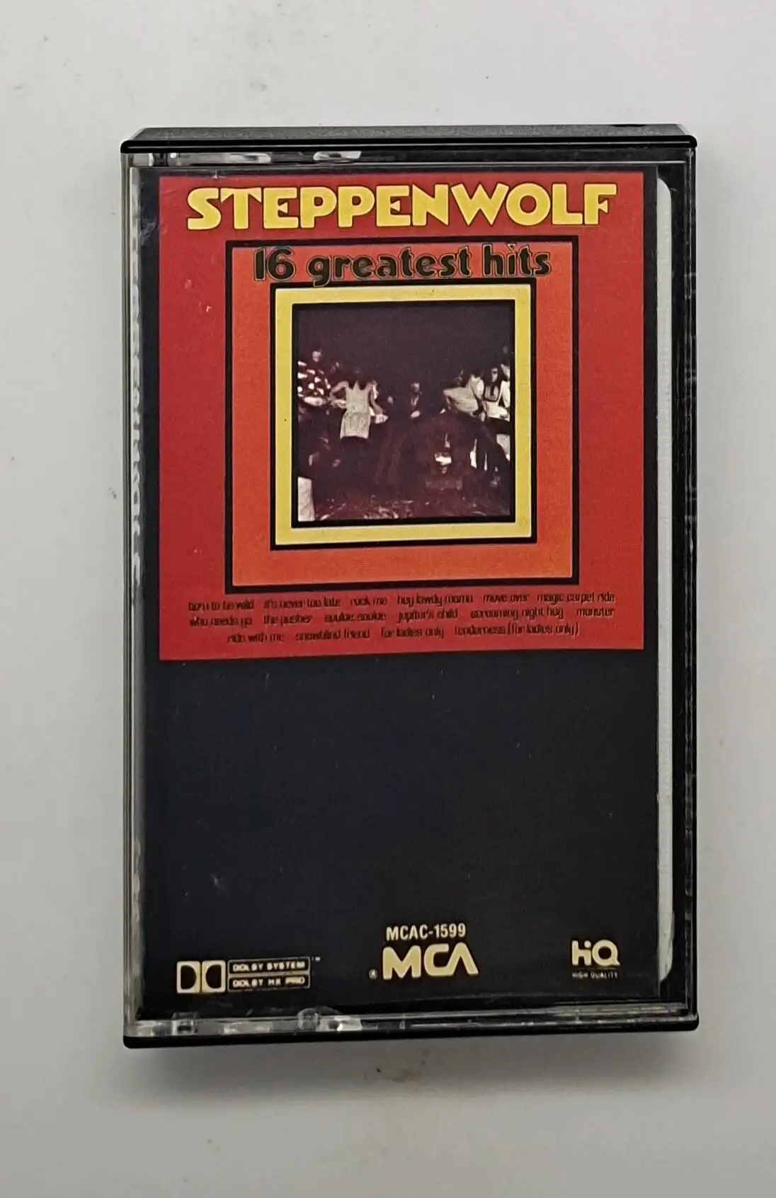 

Музыкальная кассета Rock Steppenwolf Bobby Cochran: 16 величайших хитов, альбом Born To Be Wild, кассеты, Walkman, автомобильные саундтреки, набор для косплея