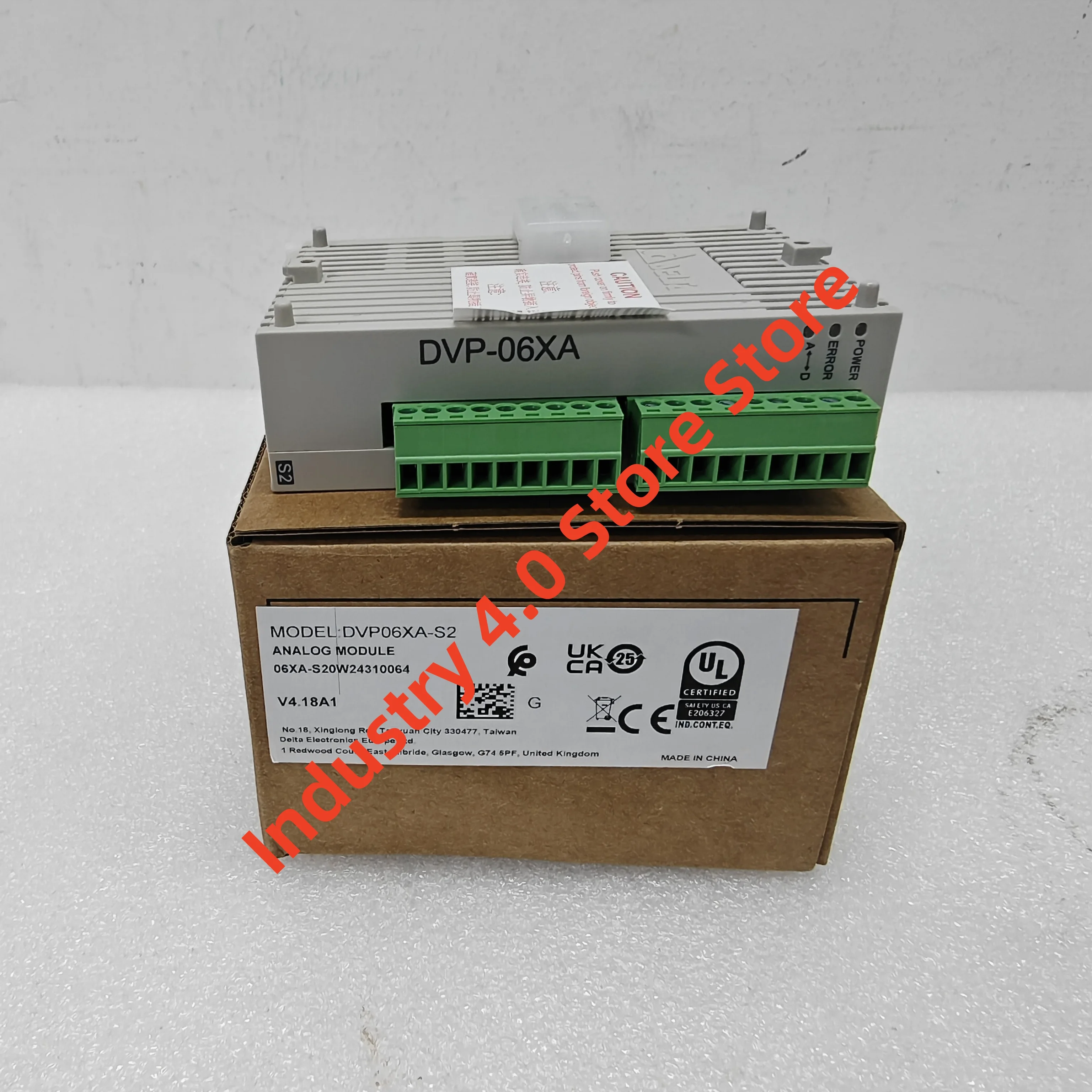 DVP06XA-S2 모듈 새로운 원본