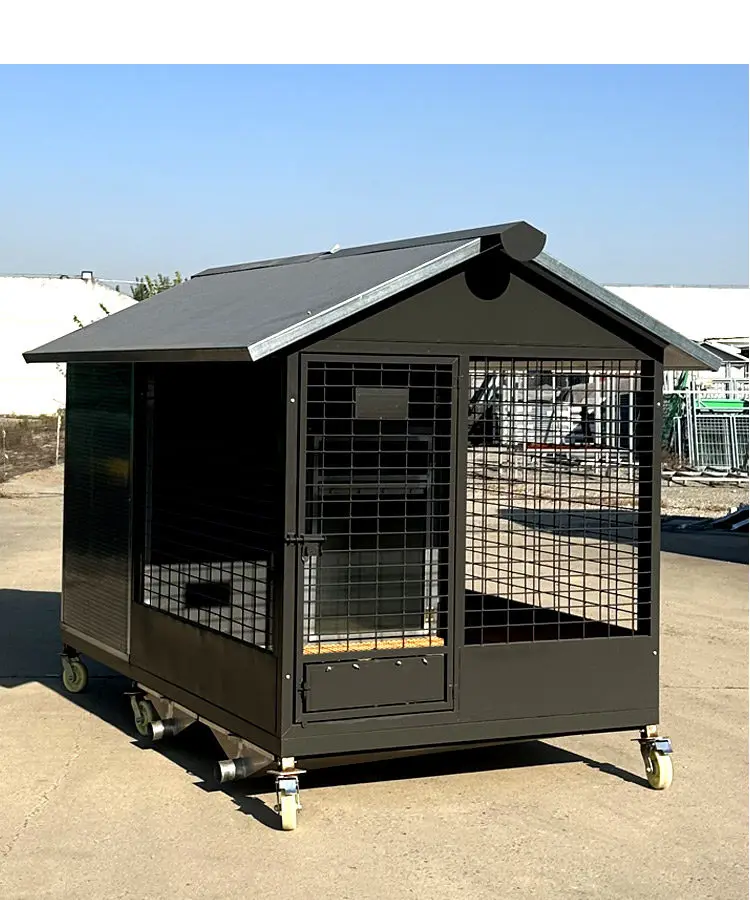 Outdoor rain protection and heat insulation medium and large dog house universal extra large dog cage for all seasons