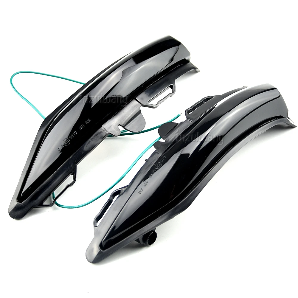 Car Styling For Ford Fiesta ST Line MK8 2018 2019 PUMA 2020 LED Side Wing Dynamic Turn Signal Light Rearview Mirror Indicator