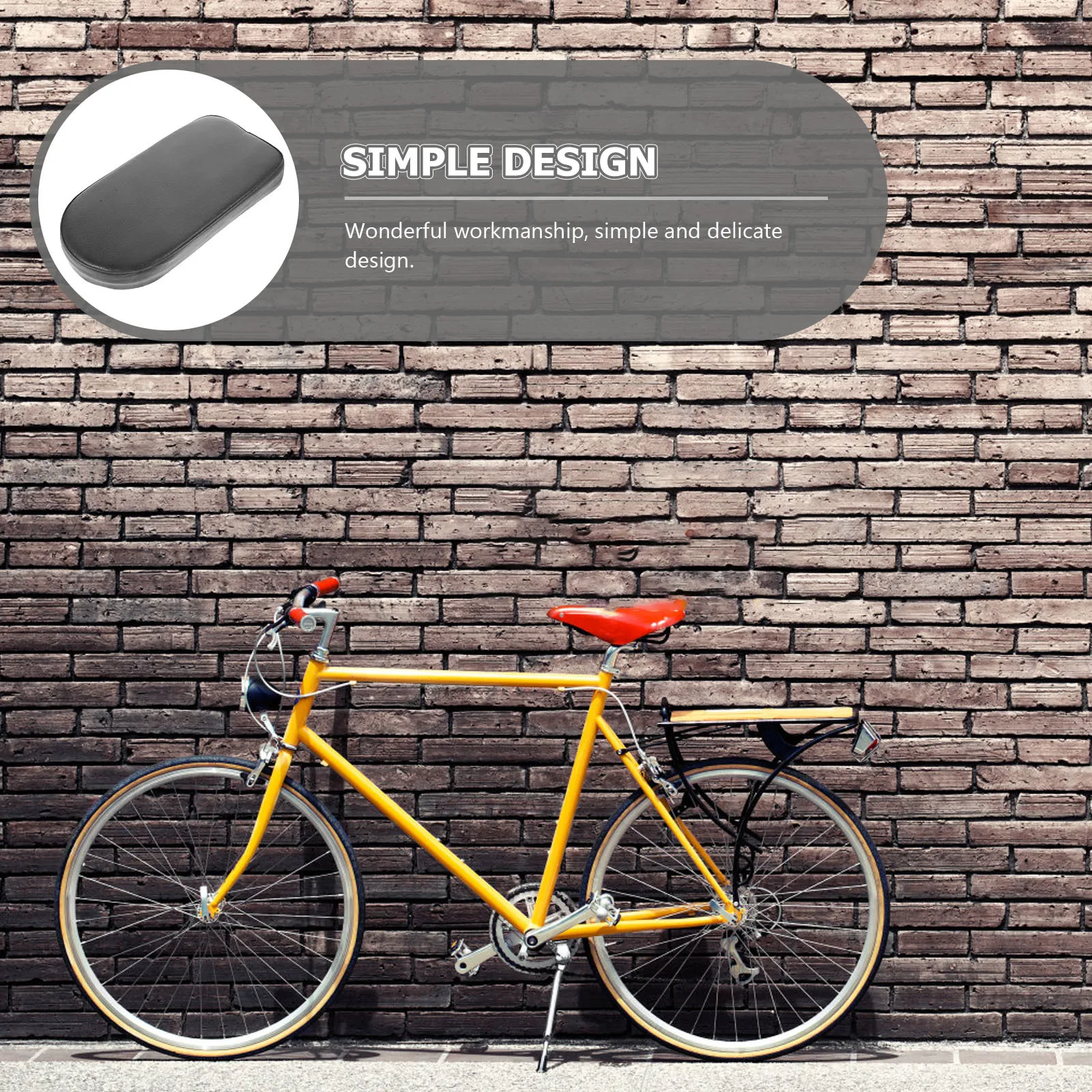 Rear Seat Pad Thickened Non-Slip Durable Backseat For Mountain Bike Road Bike Rear Rack Supple Seats Cycling