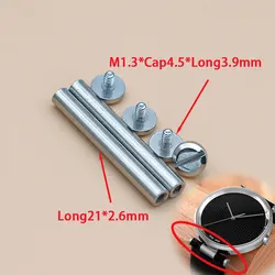 Watch Band Strap Accessories Fit CK Watchband Watch Screw Tube Watch Strap Screw Pin Repair Parts Aftermarket Replacements