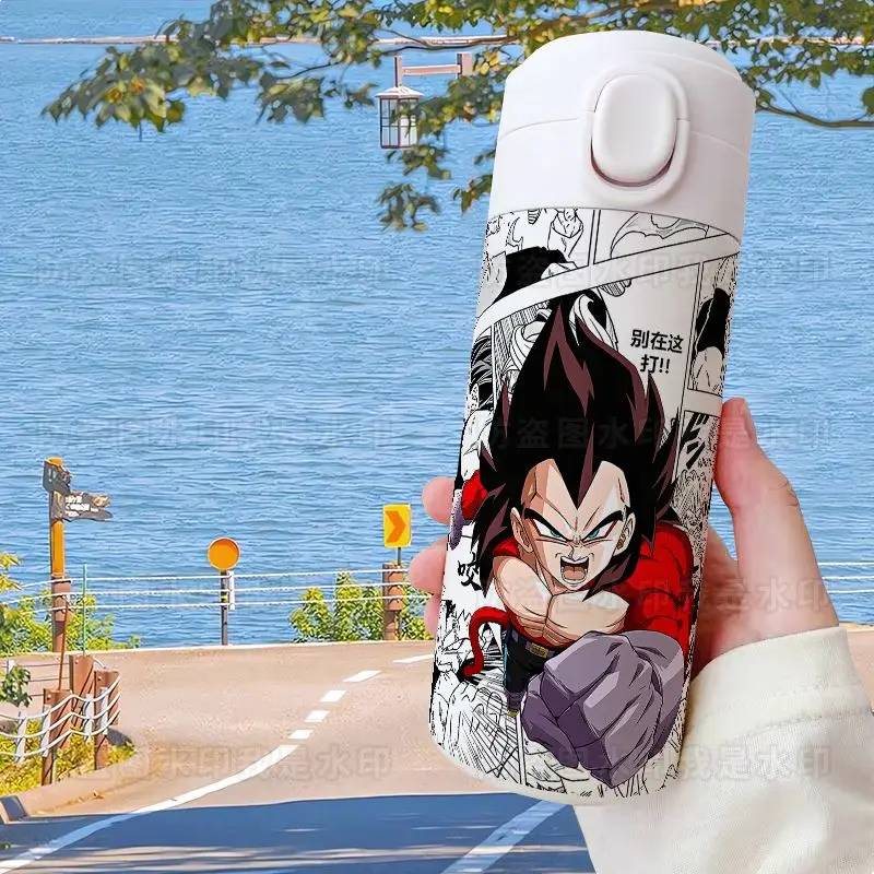 Cartoon Dragon Ball Animation Goku Insulated Thermos Cup Small and High-Looking 304 Stainless Steel Water Cup Holiday Gifts