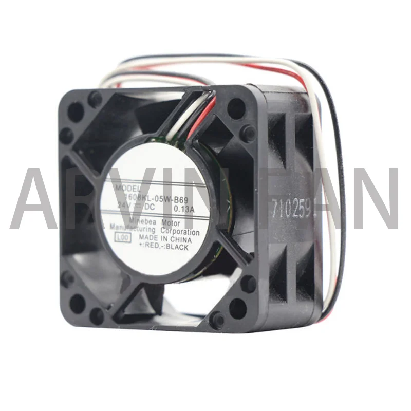 Original 1608KL-05W-B69 4020 4cm 40*40*20MM 24V 0.13A Cooling Server Axial Fan