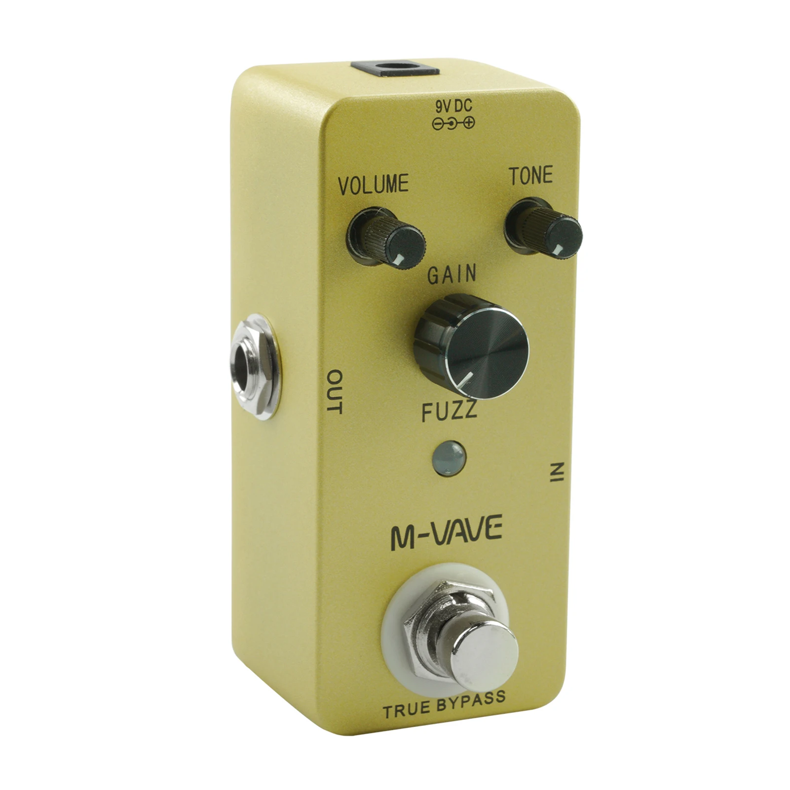 

M-VAVE FUZZ Vintage Fuzz Guitar Effect Pedal Zinc Alloy Shell True Bypass
