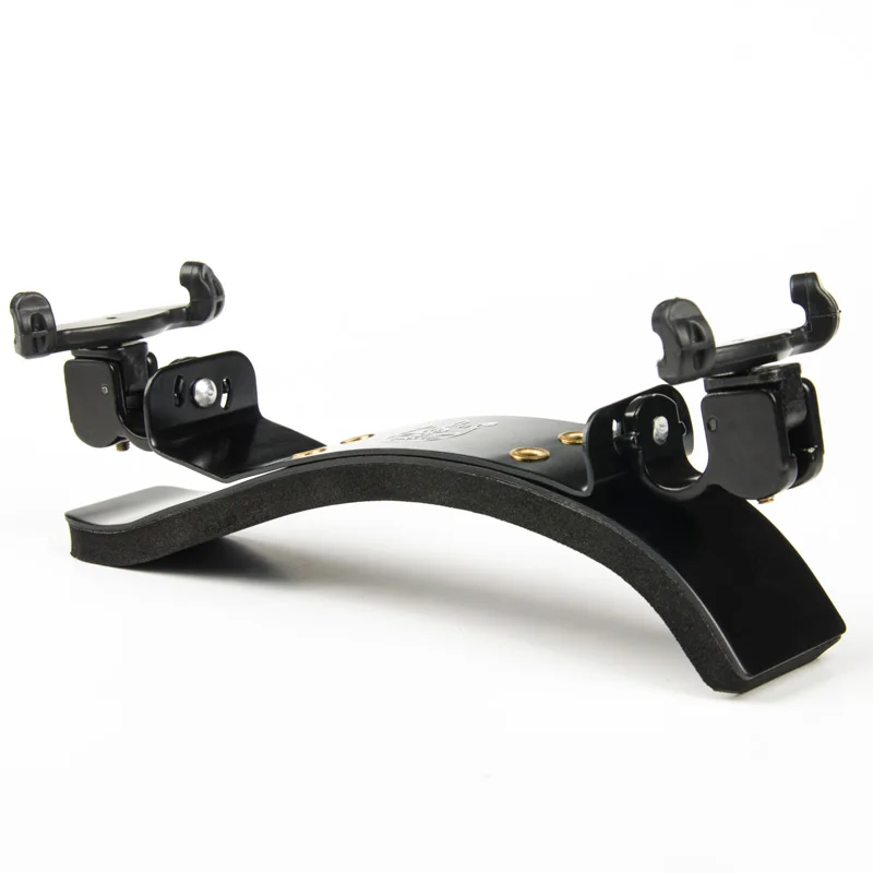 CHRISTINA Violin Shoulder Rest 4/4-3/4 Universal Size Black Alloy Thickened Sponge Pad Lightweight