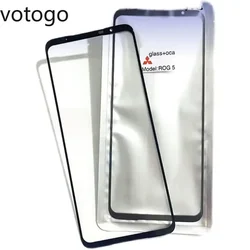 Repair Front Screen Glass + OCA For ASUS ROG Phone 6 7 8 9 Pro 6D 5 5S 3 2 1 5G LCD Display Outer Touch Lens Cover Replacement