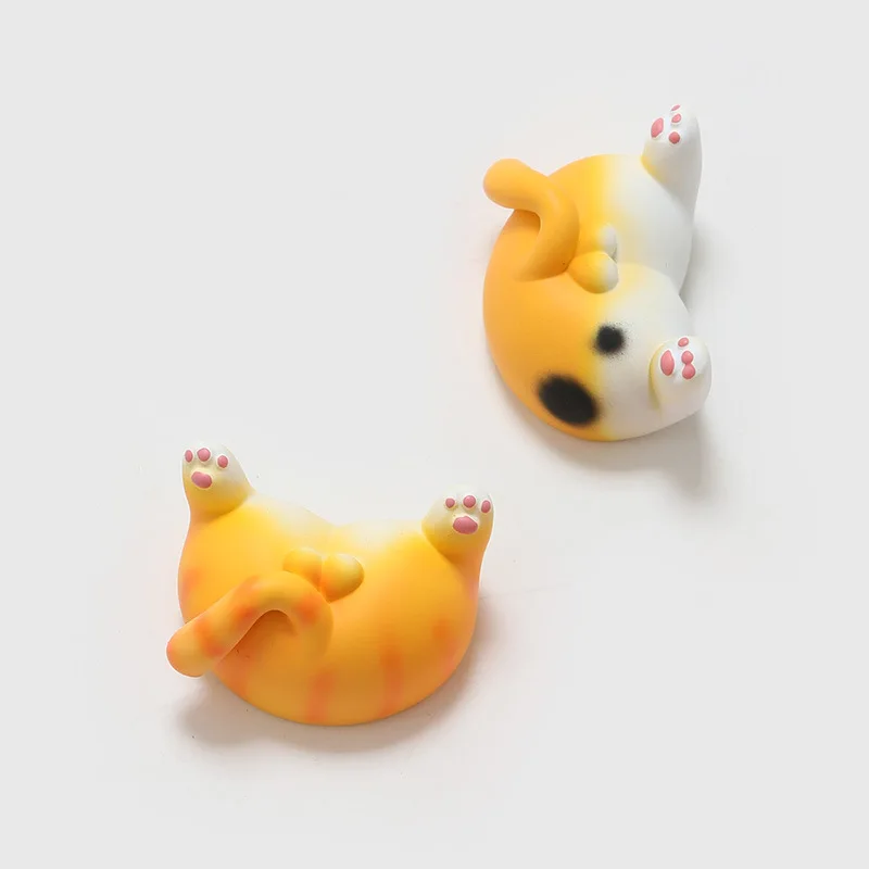 كيتي الأرداف مغناطيس الثلاجة الكرتون الحيوان صور جدار لطيف الراتنج مغناطيس ثلاجة السيارة اكسسوارات الديكور #4