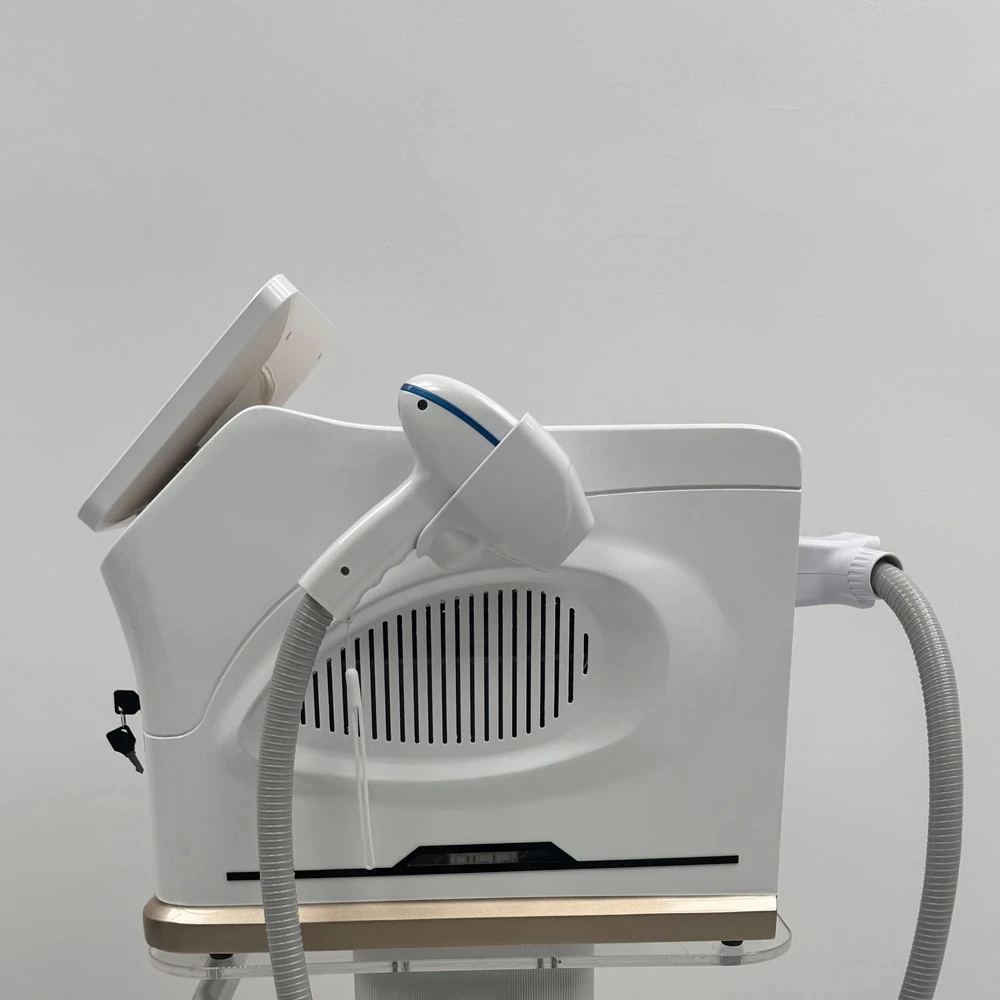 

4000W 10 Bars Ice Platinum Painless Diode Laser Hair Removal Machine 808nm Focus Technology for 755 808 940 1064nm Wavelengths