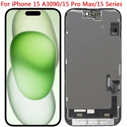 New 15 Plus LCD For iPhone 15 Pro Max 15Plus LCD Screen Display 3D Touch Digitizer Assembly For iPhone 15Pro 15 Display LCD