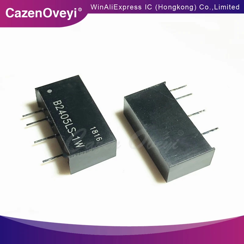 1piece Isolated step-down DC-DC power module B2405S-2W 24V to 5V with protection