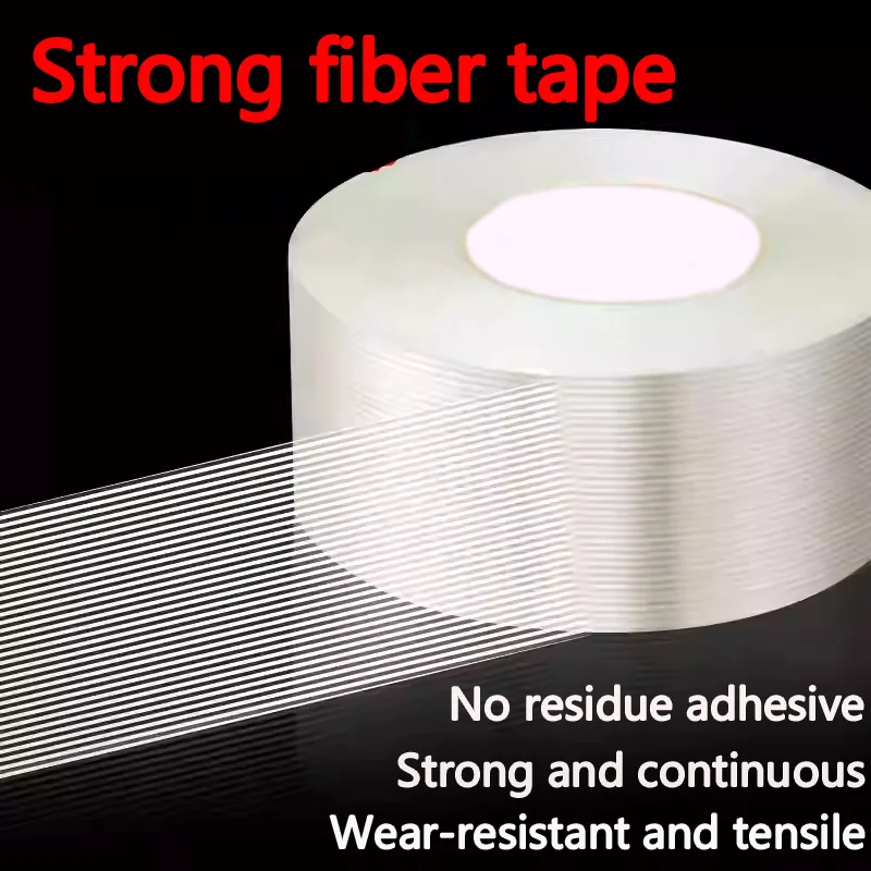 

Strong fiberglass single-sided tape, high adhesion, industrial use, tear-resistant, waterproof, for lithium batteries, home appl