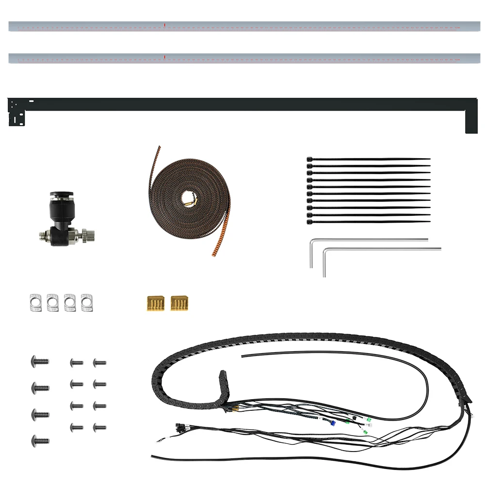 Imagem -06 - Twotrees Ts2 Laser Engraving Machine Extension Kit Faça Você Mesmo Alumínio Frame Perfil Upgrade Expandir Kit 780x450 mm Ts210w Ts220w