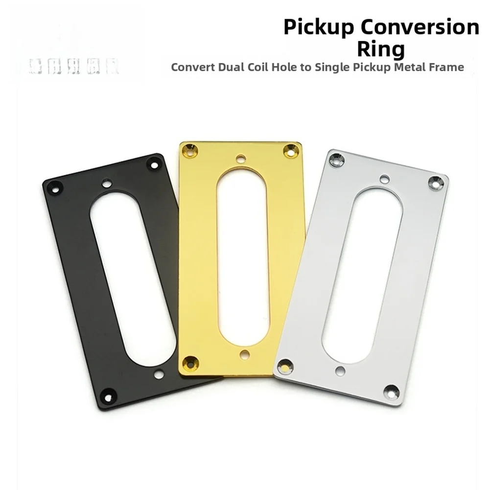 92x46mm Guitar Pickup Converter Ring Humbucker To Single Coil Adapter Electric Guitar Customization Conversion Accessory