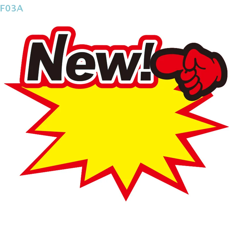 50 قطعة ملصقات الإعلان الترويجية ملصقات تسعير البطاقة البيضاء شارة أسعار السلع علامات متجر مبيعات الأعمال بالتجزئة #2