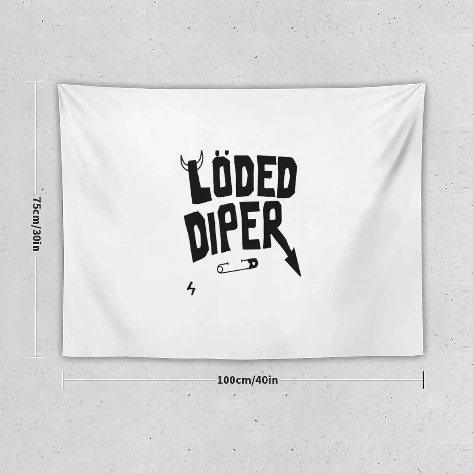 Loded Diper For Anyone Tapestry Aesthetic Room Decorations Room Decorations Aesthetic Wall Decoration Items Tapestry