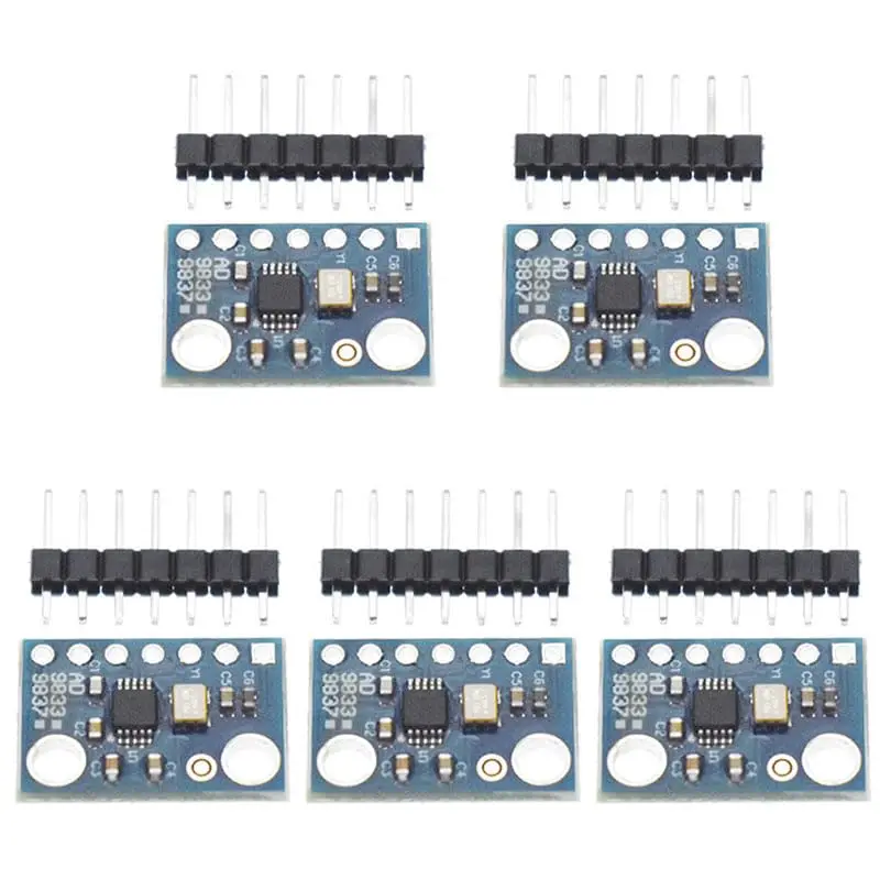 5Pcs AD9833 Programming Serial Interface Module Sine Wave Module GY-9833