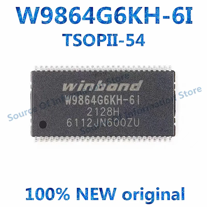 5PCS W9864G6KH-6I TSOPII-54 Memory chips