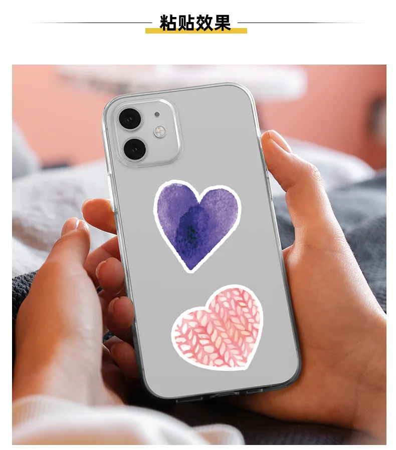 Love Valentine's Day stickers Computer, mobile, tablet decoration stickers Pen, notebook, waterproof handbag stickers