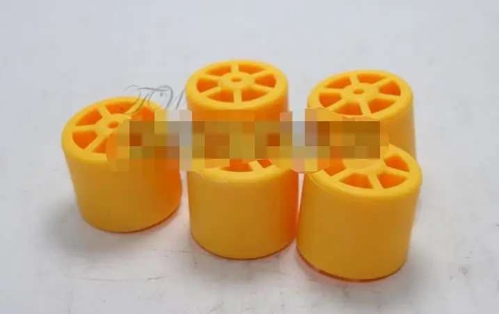 Rueda de soporte para máquina de bandas de bordes, accesorios para máquina de bandas de bordes automática, rueda de Soporte redondo fluido, 28x3x26, 10 piezas