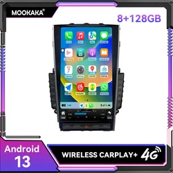 13.6 inch Android 13 For Infiniti Q50L Q50 Q50s Q60 2015-2019 Touch Screen Radio DSP Headunit Stereo Receiver Multimedia Player