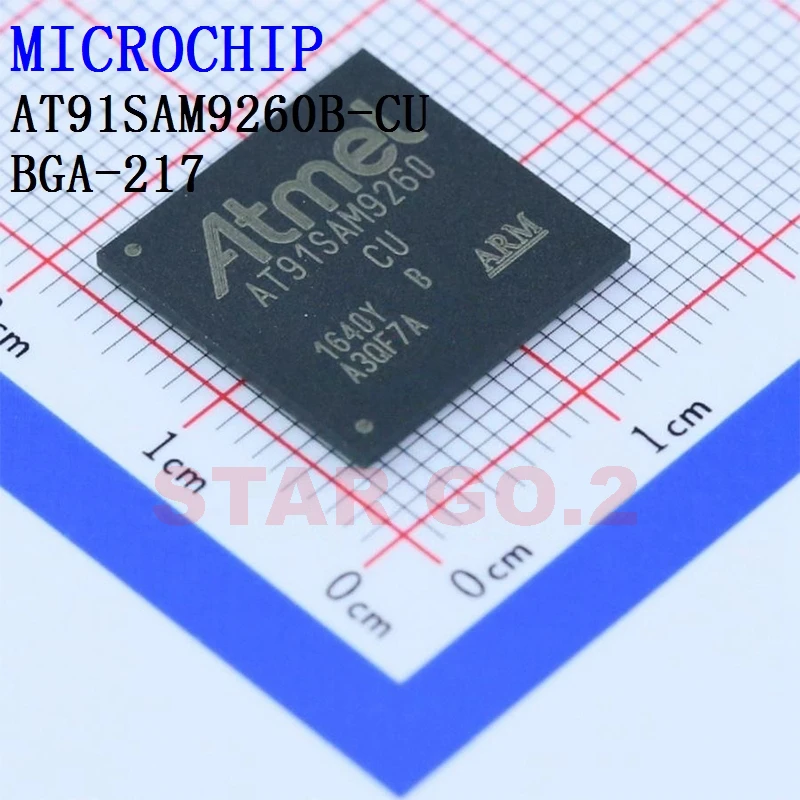 

2PCSx AT91SAM9260B-CU BGA-217 MICROCHIP Microcontroller