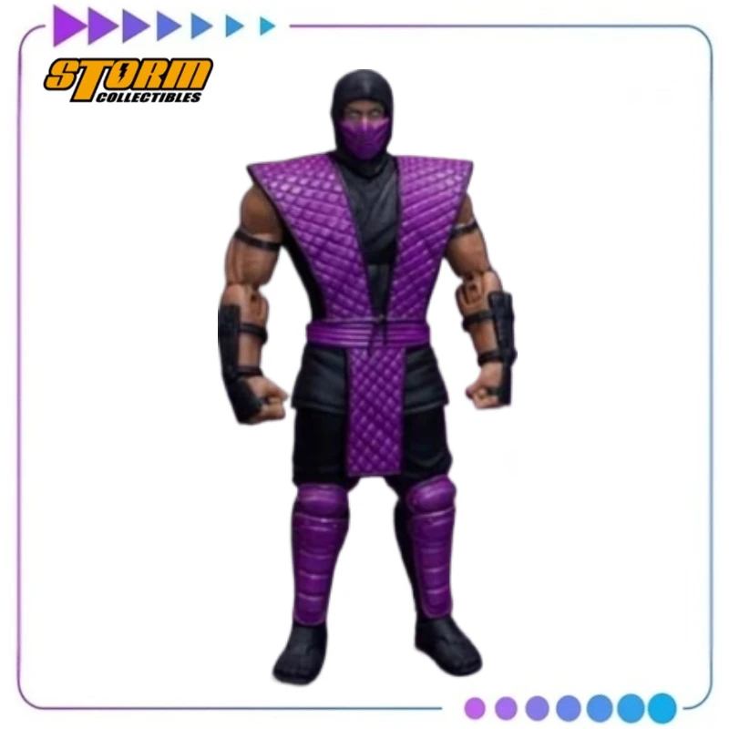 

【Original】Storm Collectibles 1/12 Scale Mortal Kombat: Deception Purple Ninja Rain Action Figure Model Classic Anime Toys