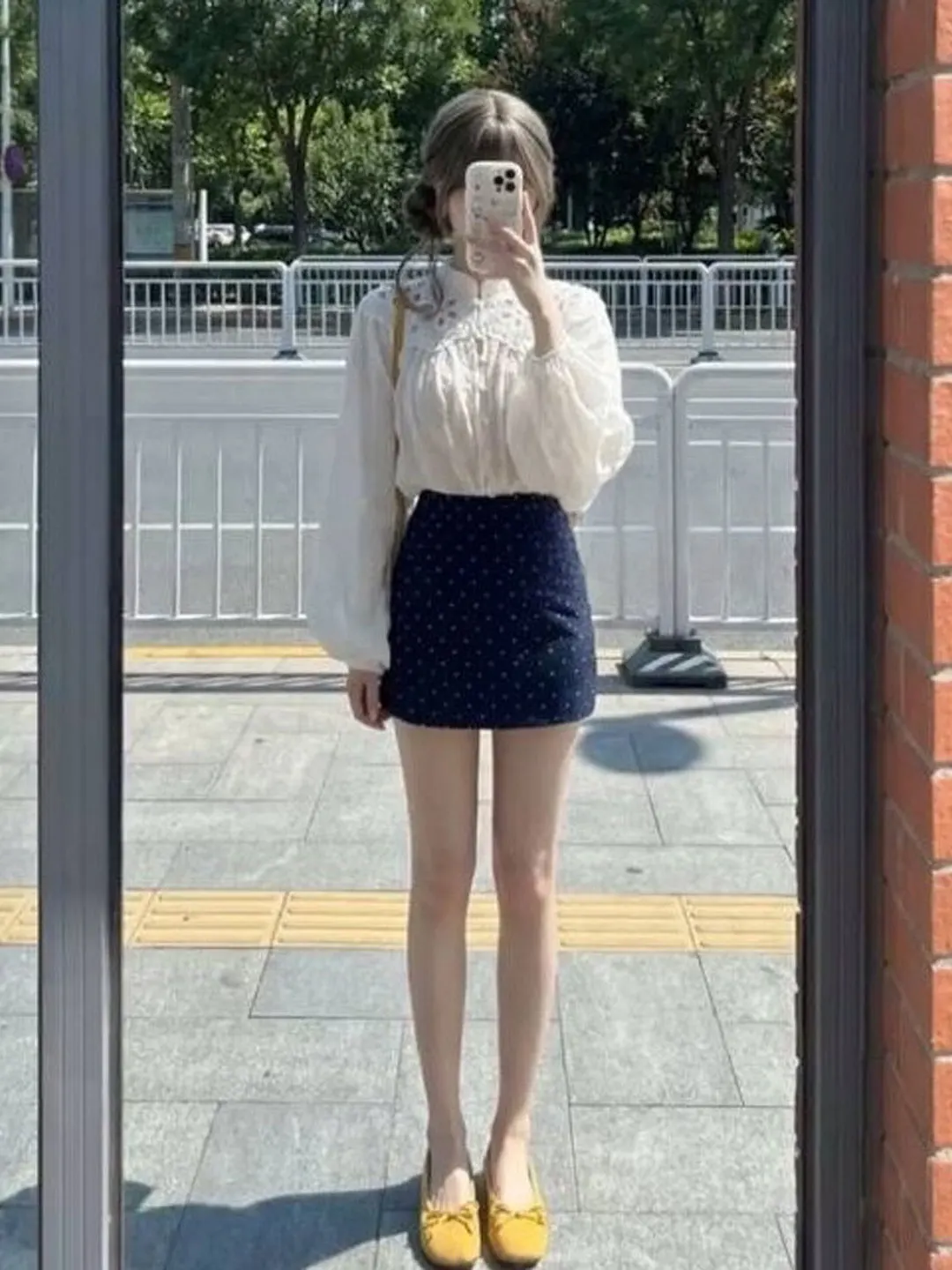 

Женская свободная блузка Ele Gentle Wind, модная весенняя коллекция 2026, с длинным рукавом, на пуговицах, повседневный стиль, элегантный женский топ