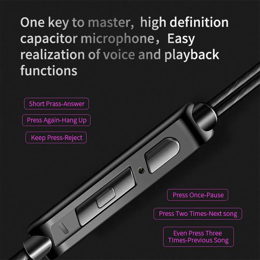 Qkz Ak6 Copper Driver hi-fi cuffie sportive 3.5mm In-Ear Wire auricolare per la corsa con microfono musica auricolari ergonomici