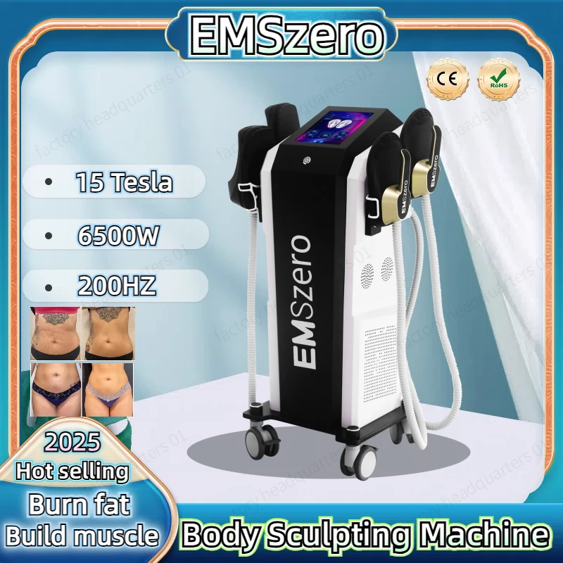 EMSzero Ultra Machine Professional 6500W NEO Body Slimming Muscle EMS Electromagnetic Stimulate Buttock Toning