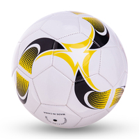 Size 5 Football Leather Training Practice Stadium Soccer Learning Professional Match Playground Sports Ball Accessory
