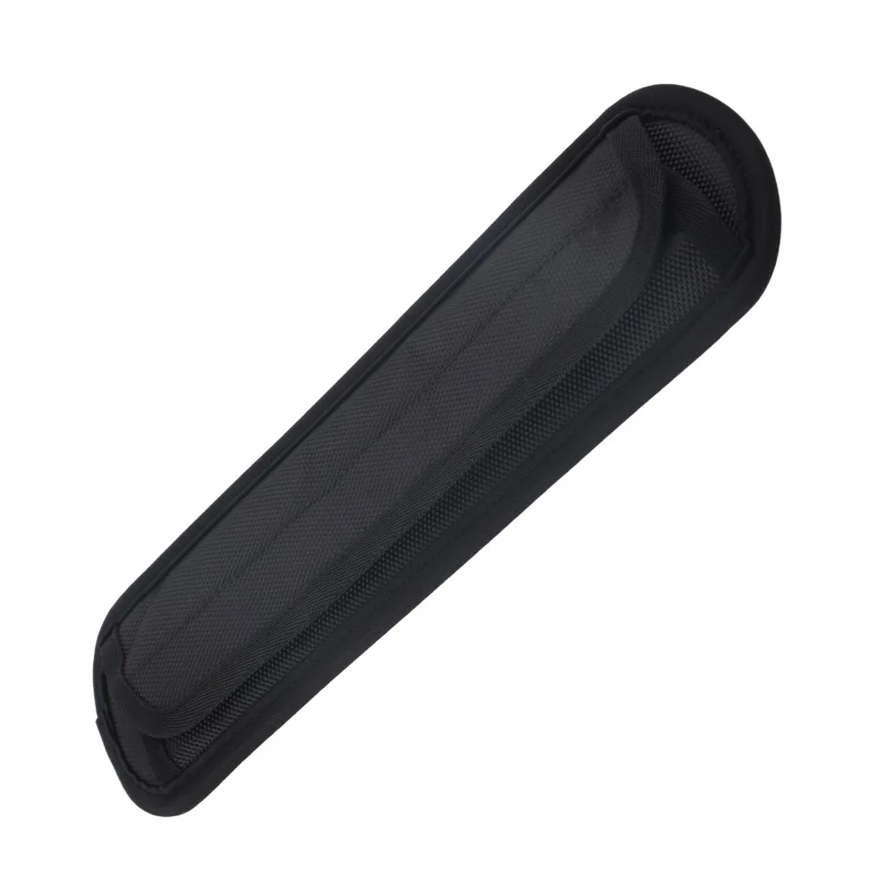 2Pcs Widened Thickened Guitar Shoulder Pad​ ​Black ​Pain Relief Pad​ ​Backpack Shoulder Cushion​ ​Breathable Fabric​