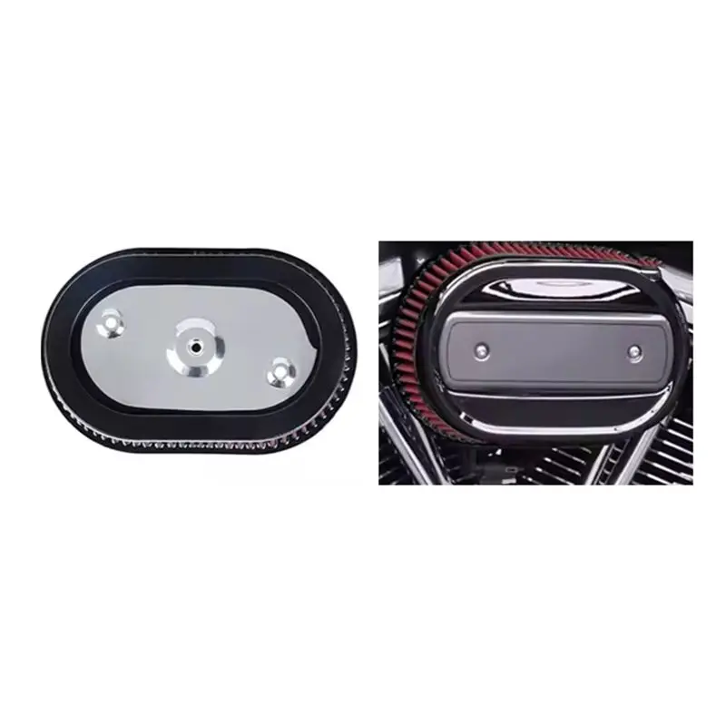 A30F-Motorcycle Air Filter For M8 Softail 2018-2023 Touring 2017-2023 Air Filter Cleaner
