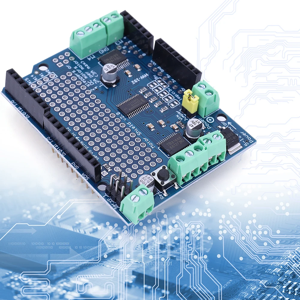 

Модуль управления шаговым двигателем постоянного тока TB6612 IIC I2C (замена L293D) V2