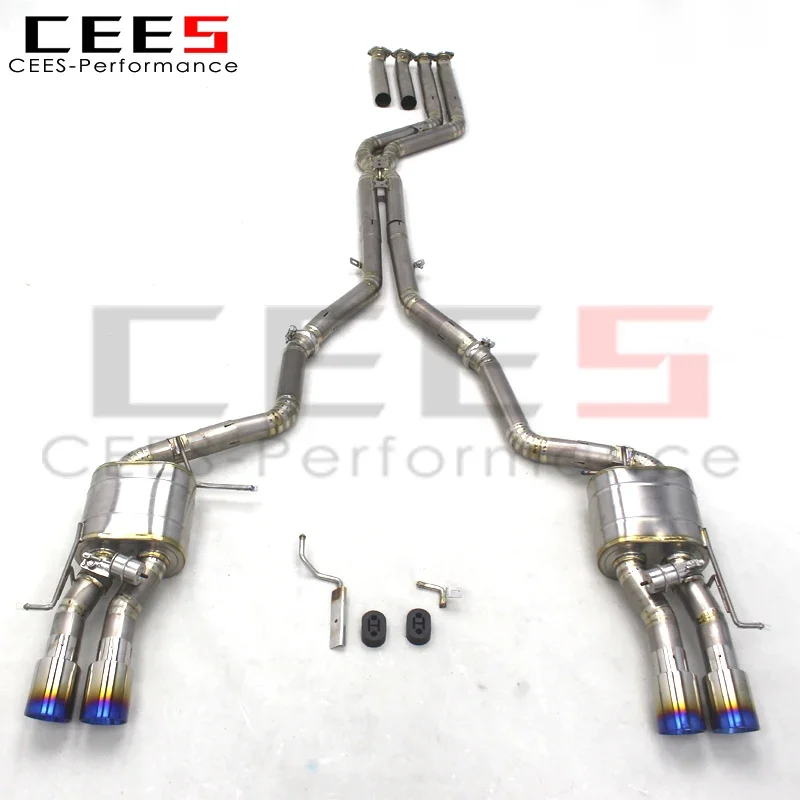 CEES Catback Exhaust Pipes System For BMW Z4 E89 2.5L/3.0L/2.0T/3.0T 2009-2017 Titanium Exhaust Pipe Muffler Escape