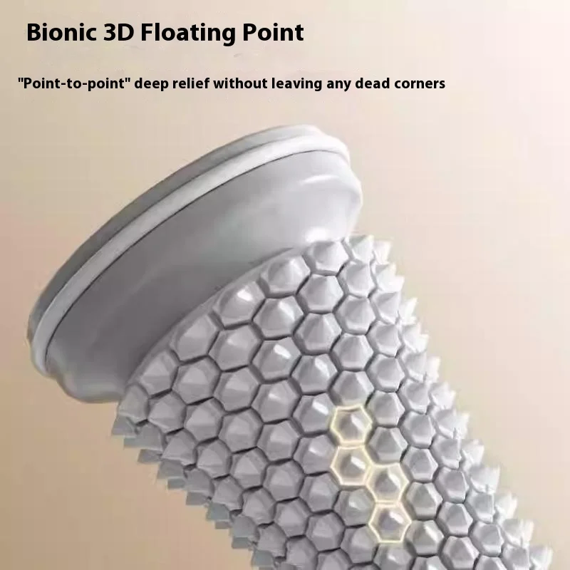 1 قطعة البلاستيك اليوغا تدليك العضلات الأسطوانة جهاز تدريب القدم متعددة الوظائف القدم الأسطوانة لتصريف شبكة العضلات