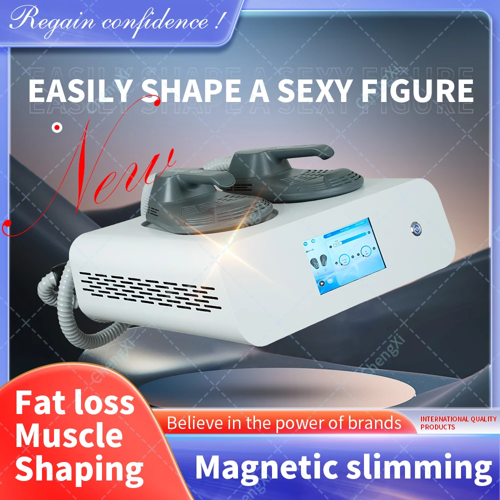 

New Electromagnetic Muscle Build Body Shaping 15 Tesla Emsone NEO Body Sculpting Machine With Rf 2 Handles