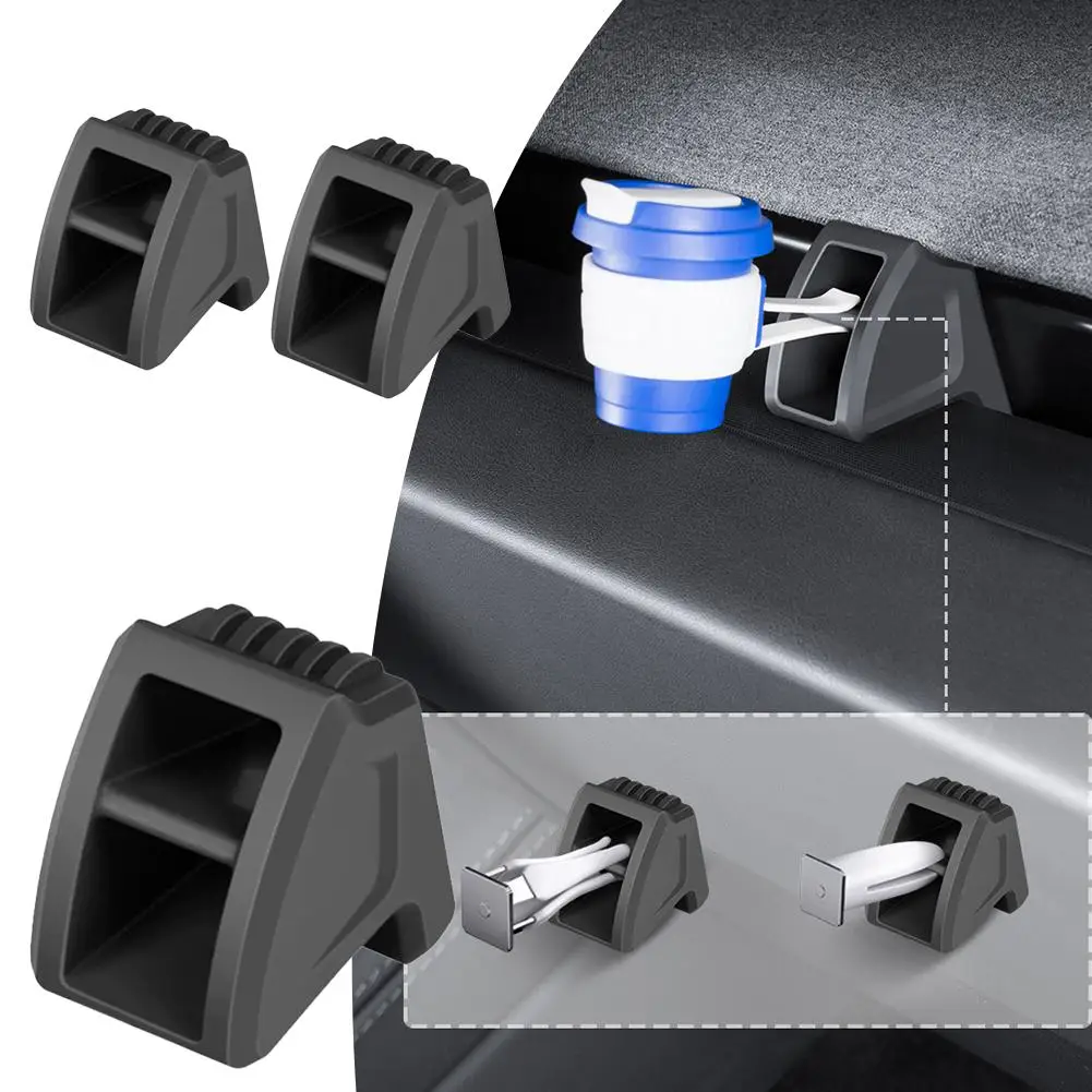 2Pcs Air Outlet Vent Aromatherapy Clip Freshener Car Adapter Bracket Fragrance Converter for Tesla Model Y/3 Juniper 2025