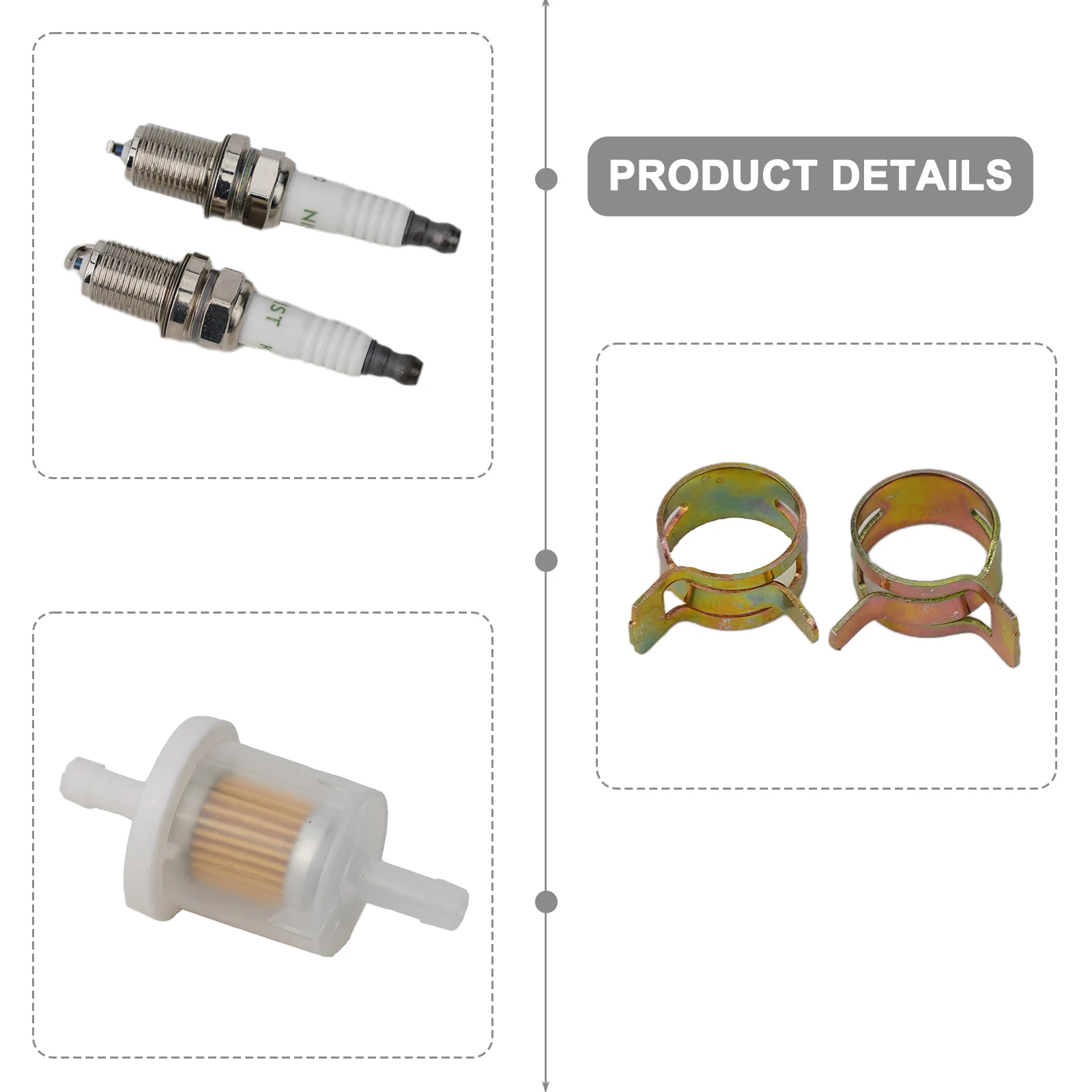 Engine Oil Air Fuel Filter Kit Air Filter Family Expenses For Craftsman High Qunality for Lawn Mower Solid Engine