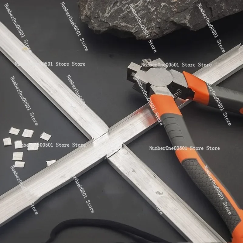 square-hole-manual-shears-55-steel-depth-8mm-width-7-8-10mm-exterior-wall-aluminum-alloy-drainage-decorative-pliers