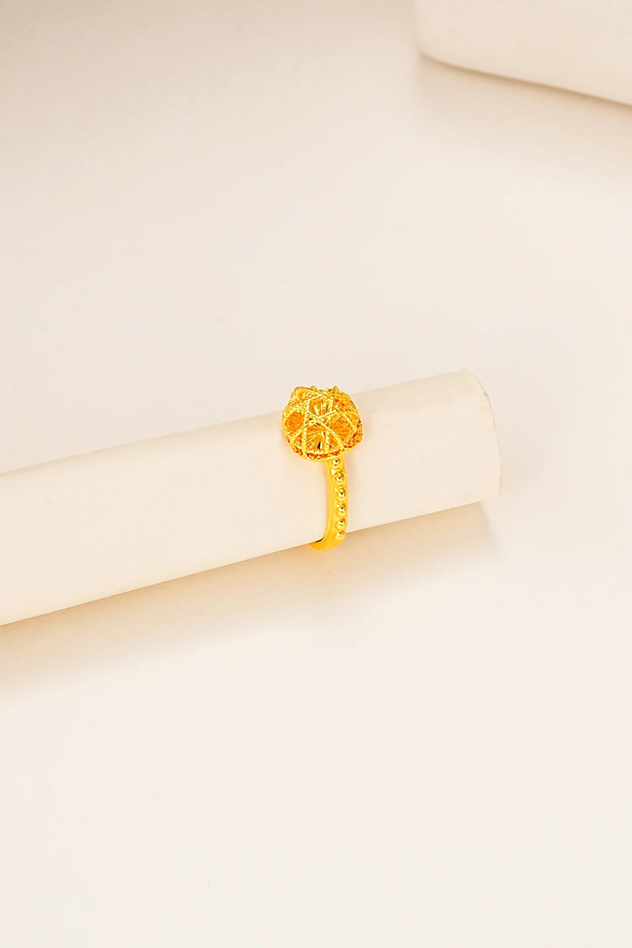 خاتم خطوبة من الذهب عيار 24 قيراط من Lium Gems للنساء قطع مشع مكعب زركونيا 925 خاتم زفاف فضي وعد قابل للتعديل #4