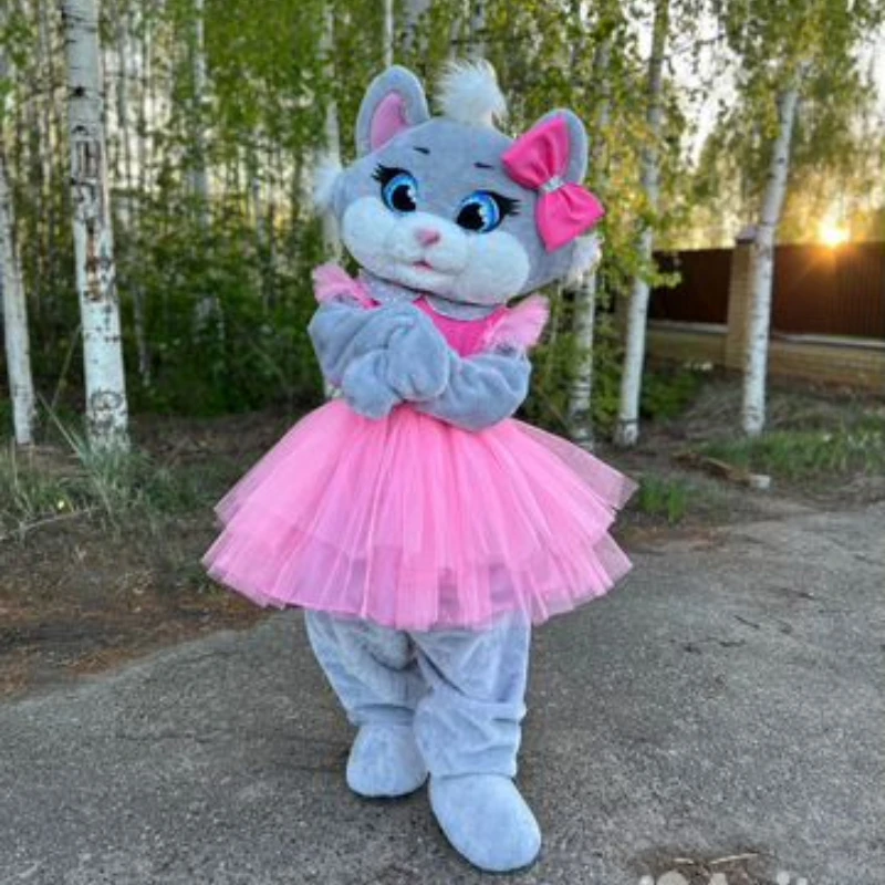 فستان أبيض تيدي بير زي التميمة عيد ميلاد الزفاف الدب بدلة سوداء هالوين الهذيان حفلة الحدث الكبار تأثيري أنيمي Fursuit