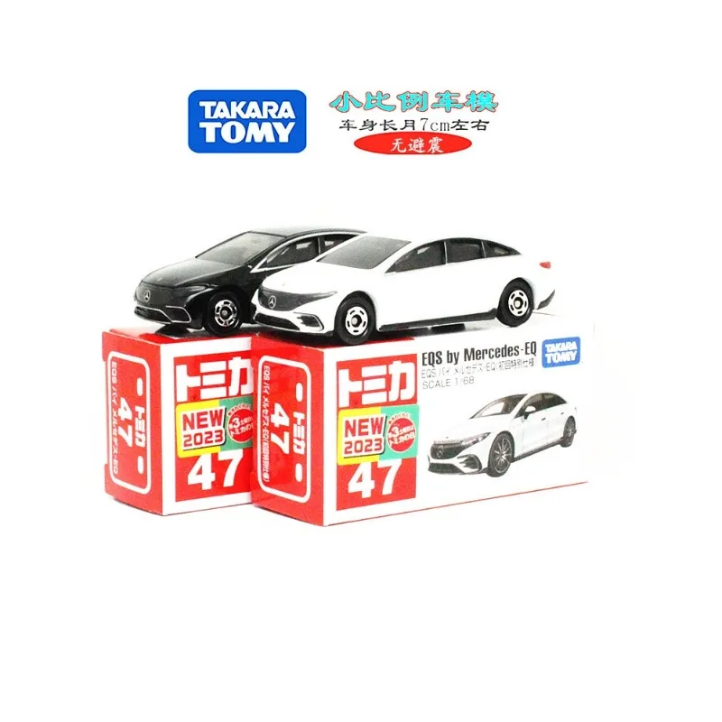 TAKARA TOMY TOMICA TP47 Mercedes Benz EQ alloy model boy toy，Model Replica Miniature Collection Kids Gift Toys for Boys