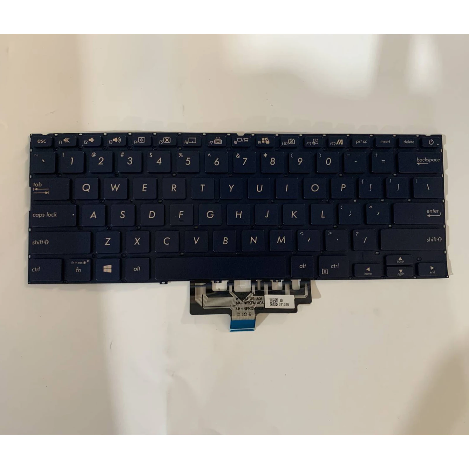 لوحة مفاتيح الكمبيوتر المحمول تخطيط الولايات المتحدة لـ Asus ZenBook 14 UX434 UX434F UX434FA UX434FL #1