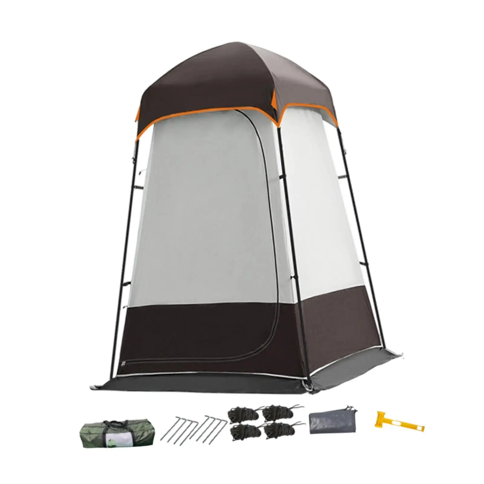 

Privacy Tent Changing Room Camping Outdoor Shelter with Window with Carry Bag Lightweight Easy Setup Shower Tent Toilet Stall