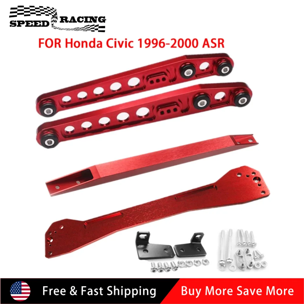 

High Quality Rear Subframe EK + Lower Control Arms Lca EK + Lower Tie Bar EK Kit For 1996-2000 Honda Civic CX Hatchback 3D 1.6L