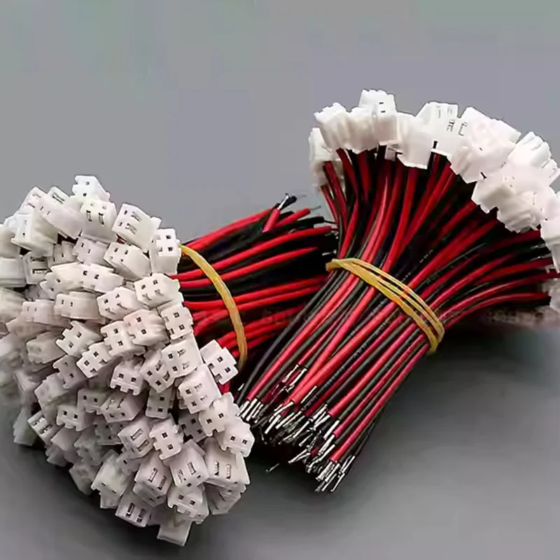 

Терминальный провод, односторонний, в наличии, XH2.54mm², 2-парный, электронный соединительный провод из ПВХ, кабельный жгут с разъемами.